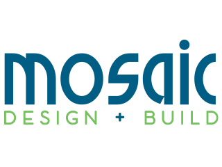mosaic design + build logo
